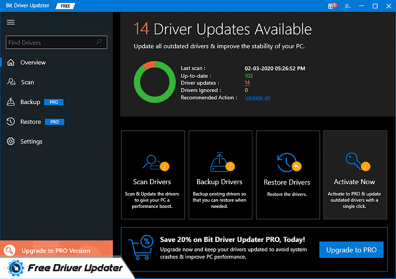 100 free driver updates for windows 10