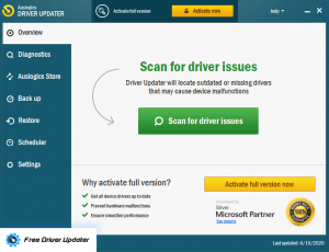 free simple driver updater windows 10