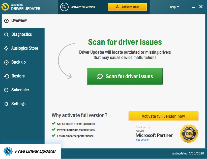 Auslogics Driver Updater