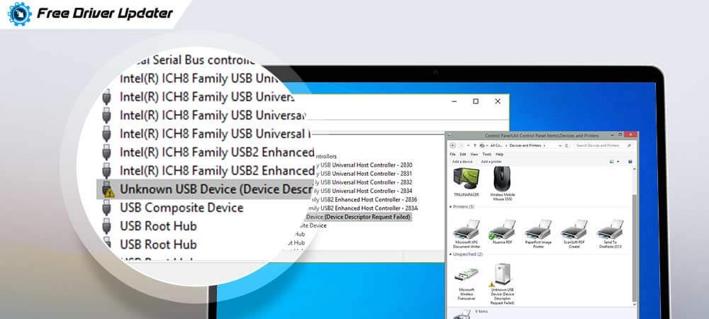 Fix: USB Device Descriptor Request Failed Error in Windows 10