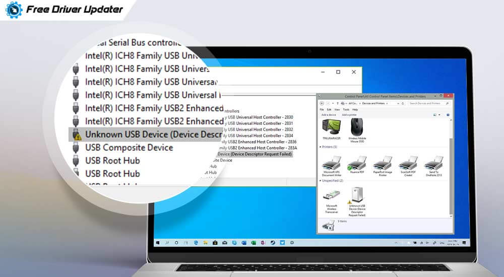 Fix: USB Device Descriptor Request Failed Error in Windows 10