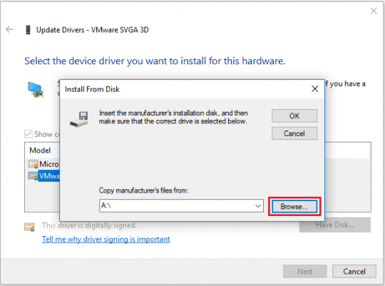 Device driver not found mscd001 что делать