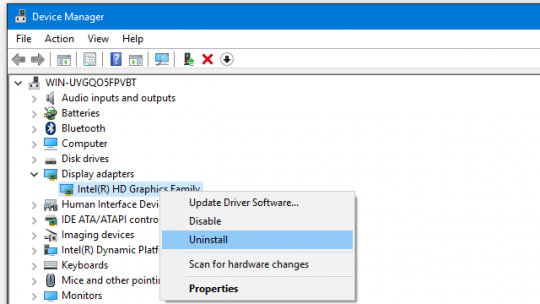 i uninstalled my display driver i uninstalled my display driver