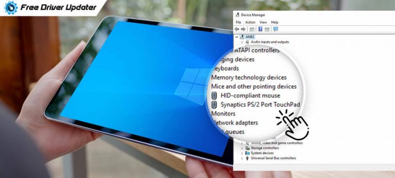 how to install touchpad driver windows 10