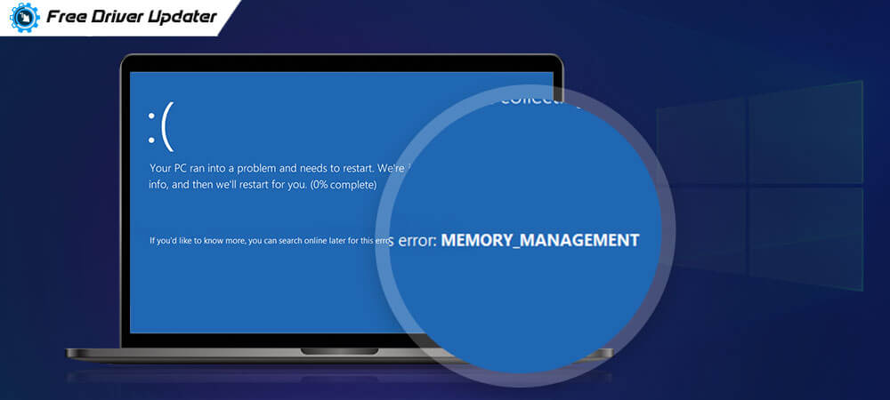 How to Fix Memory Management Error in Windows 10
