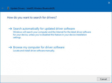 ezurio bluetooth driver update windows 10