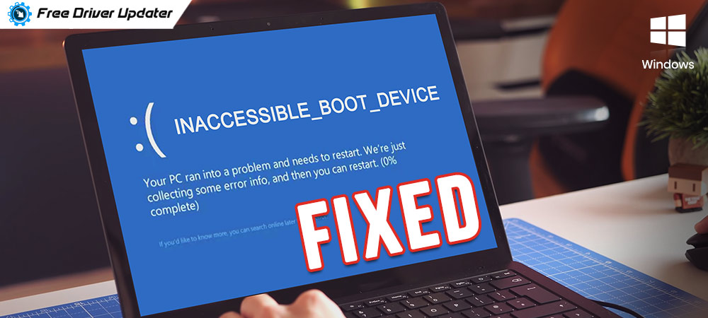 parallels for mac running windows 10 error inacessable boot device