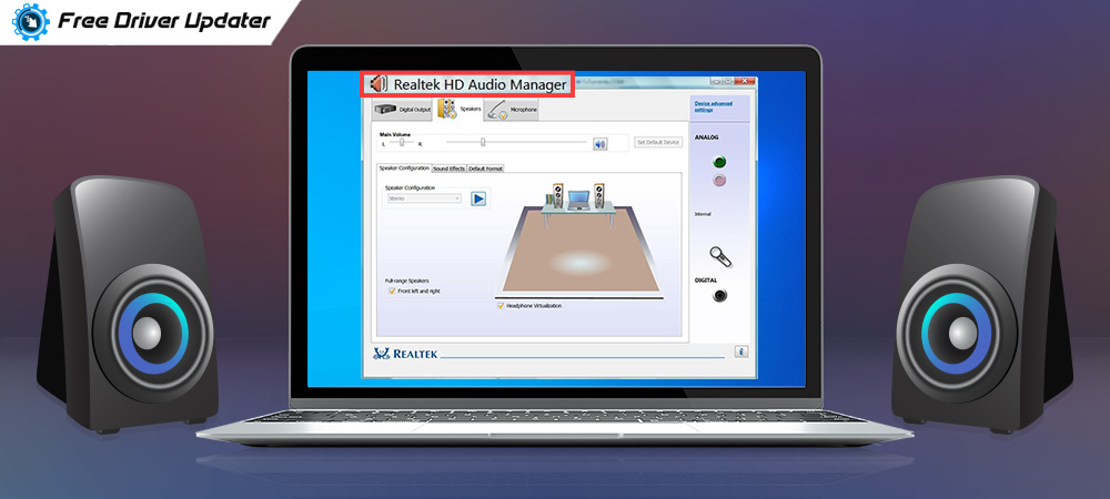 Realtek High Definition Audio Driver Download for Windows 10