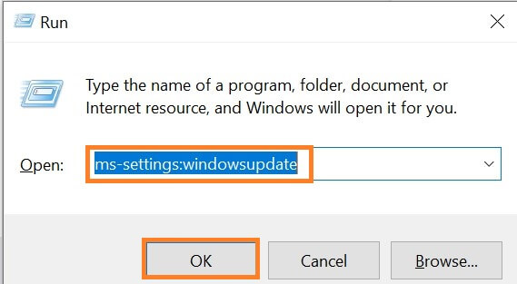 type ms-setting-windowsupdate