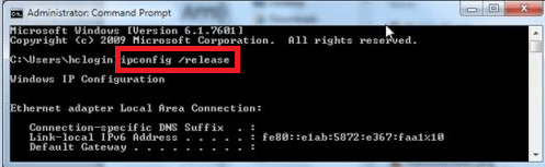 commands-ipconfig-release