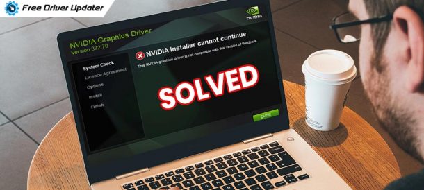 nvidia installer cannot continue windows 10