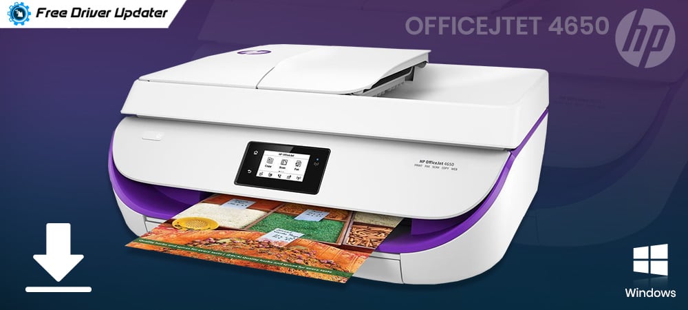 hp officejet 4650 all-in-one printer software download