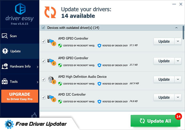 free driver updater for windows 10