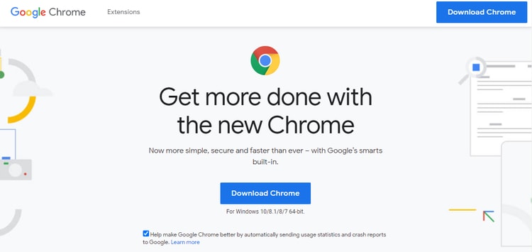 google chrome official support page and download google chrome