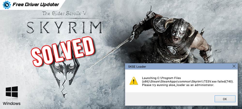 Solved-Skyrim-Won't-Launch-Problem-on-Windows-10