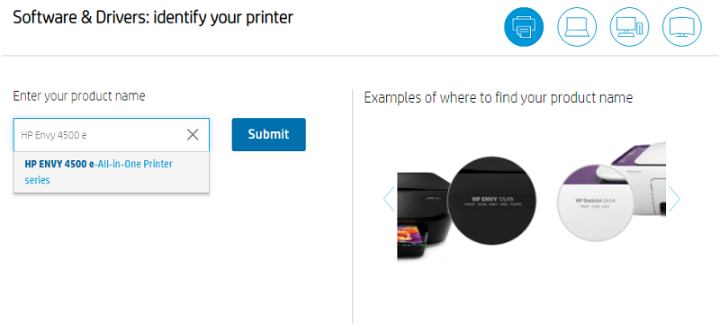 windows 10 hp envy 4500 printer driver