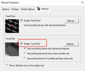 enable touchpad windows 10 asus