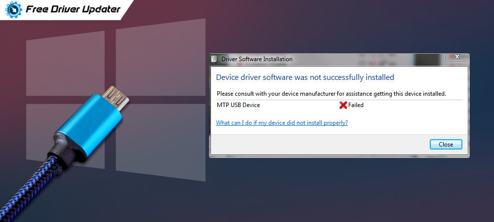 mtp usb device driver