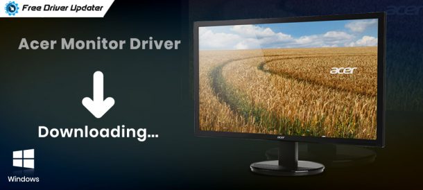 cant install acer monitor drivers
