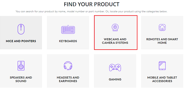 Select Logitech Webcams & Camera Systems