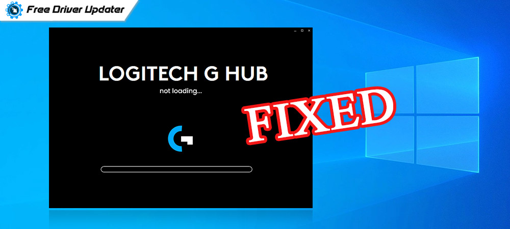 logitech g hub infinite loading