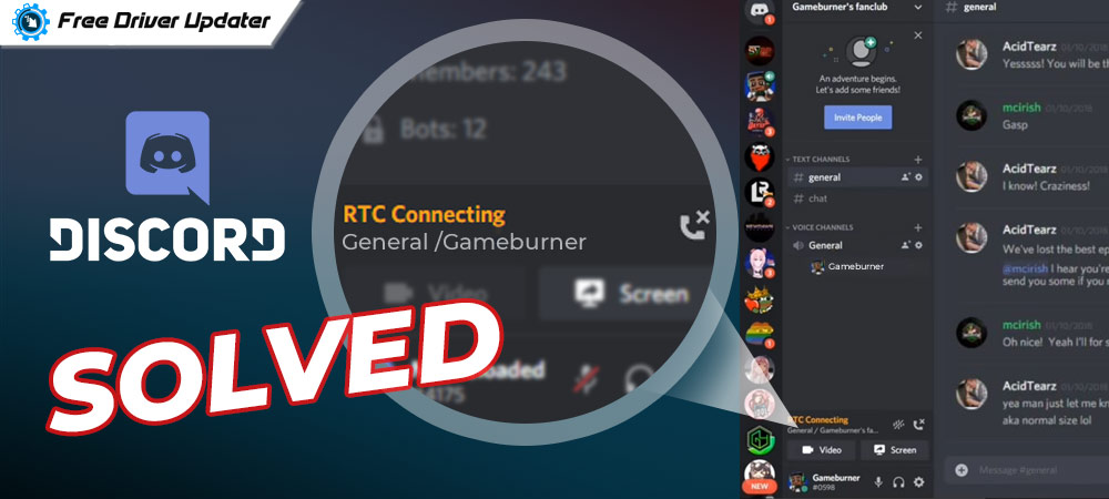 Подключение к rtc discord на телефоне