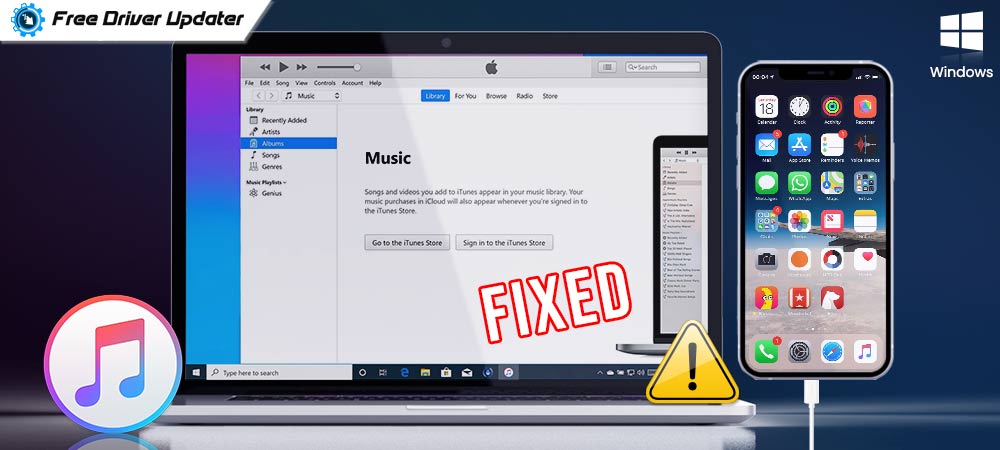 itunes will not load on windows 10