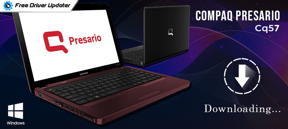 Presario cq57 нет изображения compaq