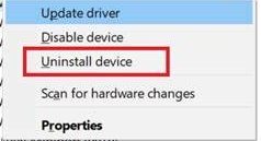 Uninstall Network Device Driver