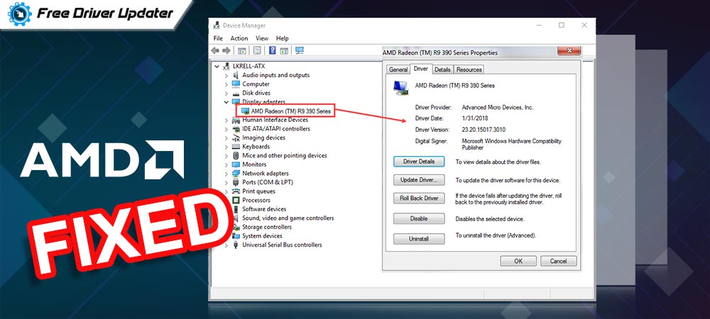 How to Fix AMD Driver Not Showing Up in Device Manager