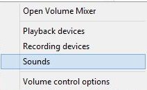 Click on sounds