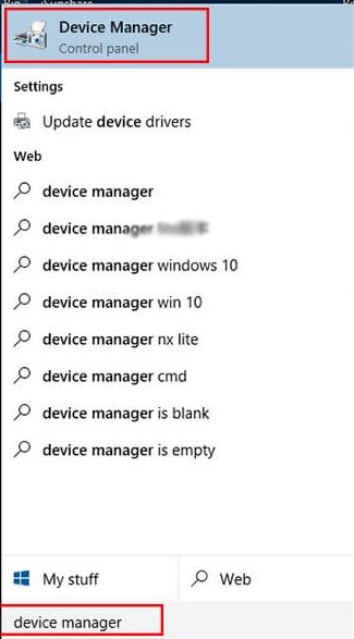 Device Manager