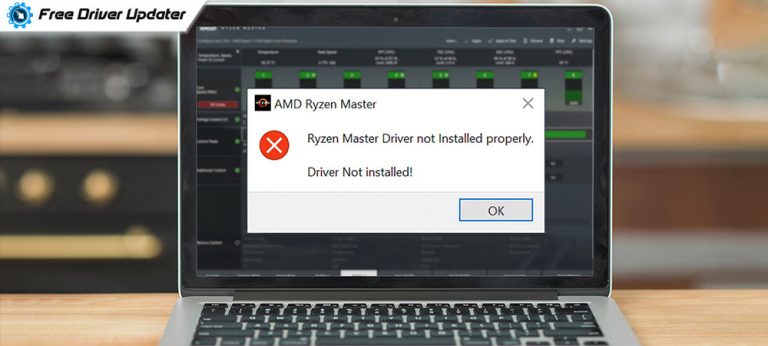 Ryzen master driver not installed properly что делать