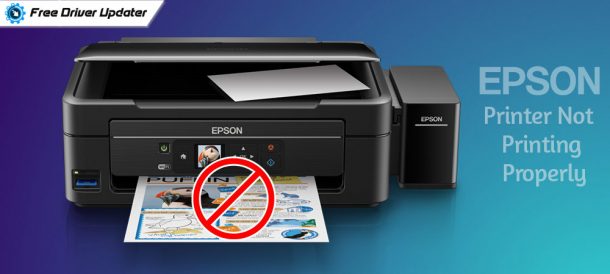How to fix epson printer not printing properly on windows