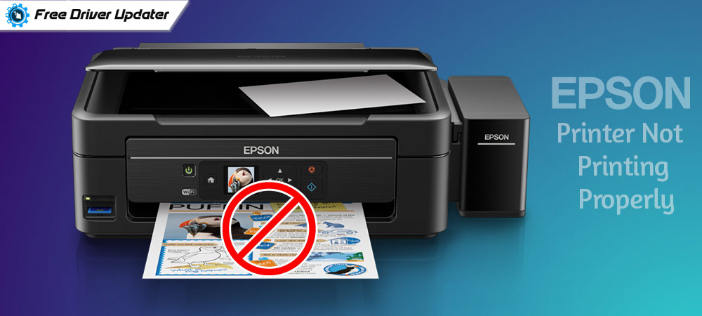 How to Fix Epson Printer Not Printing Properly on Windows