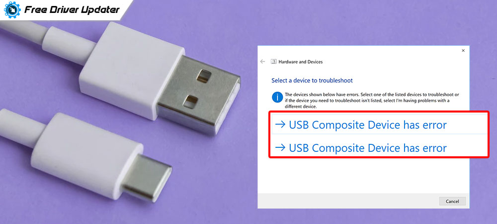 How to Fix “USB Composite Device Driver” Error on Windows