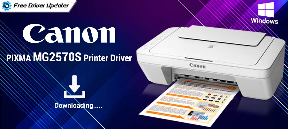 Canon PIXMA MG2570S Printer Driver Download for Windows 11, 10, 8, 7