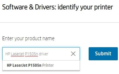 hp lj p1505n driver